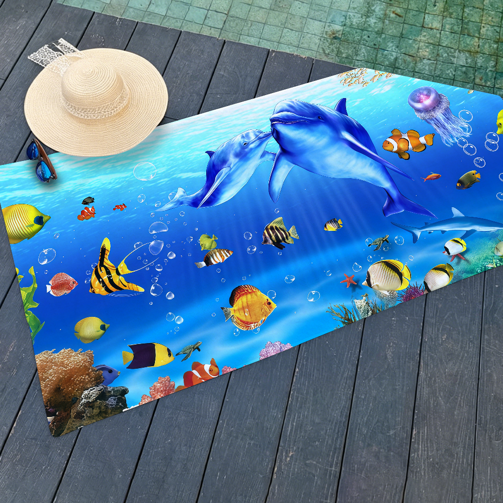 Toalla Sea World para Yoga y G - Travel Yoga Accessories reseña y precio