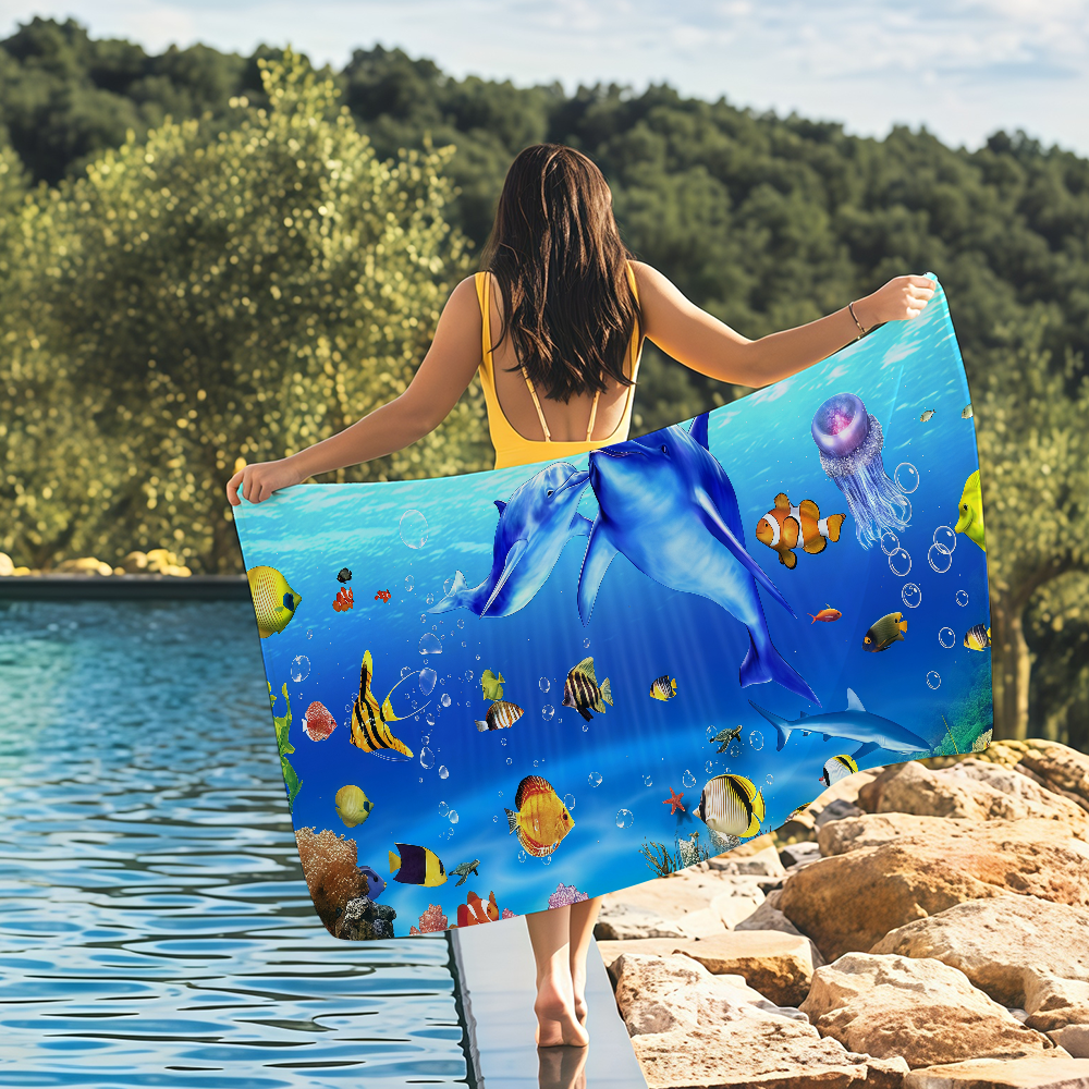 Toalla Sea World para Yoga y G - Travel Yoga Accessories reseña y precio