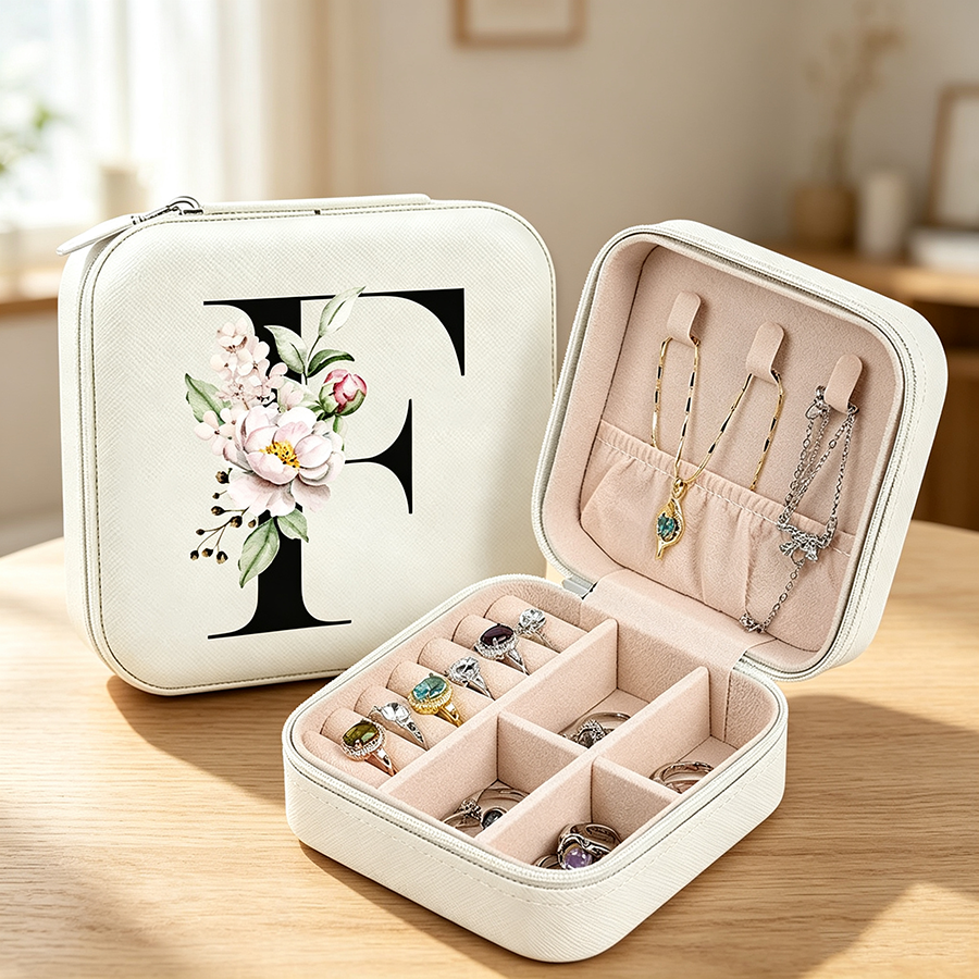 Caja de almacenamiento de joya - Travel Jewellery & Accessories Organiser reseña y precio