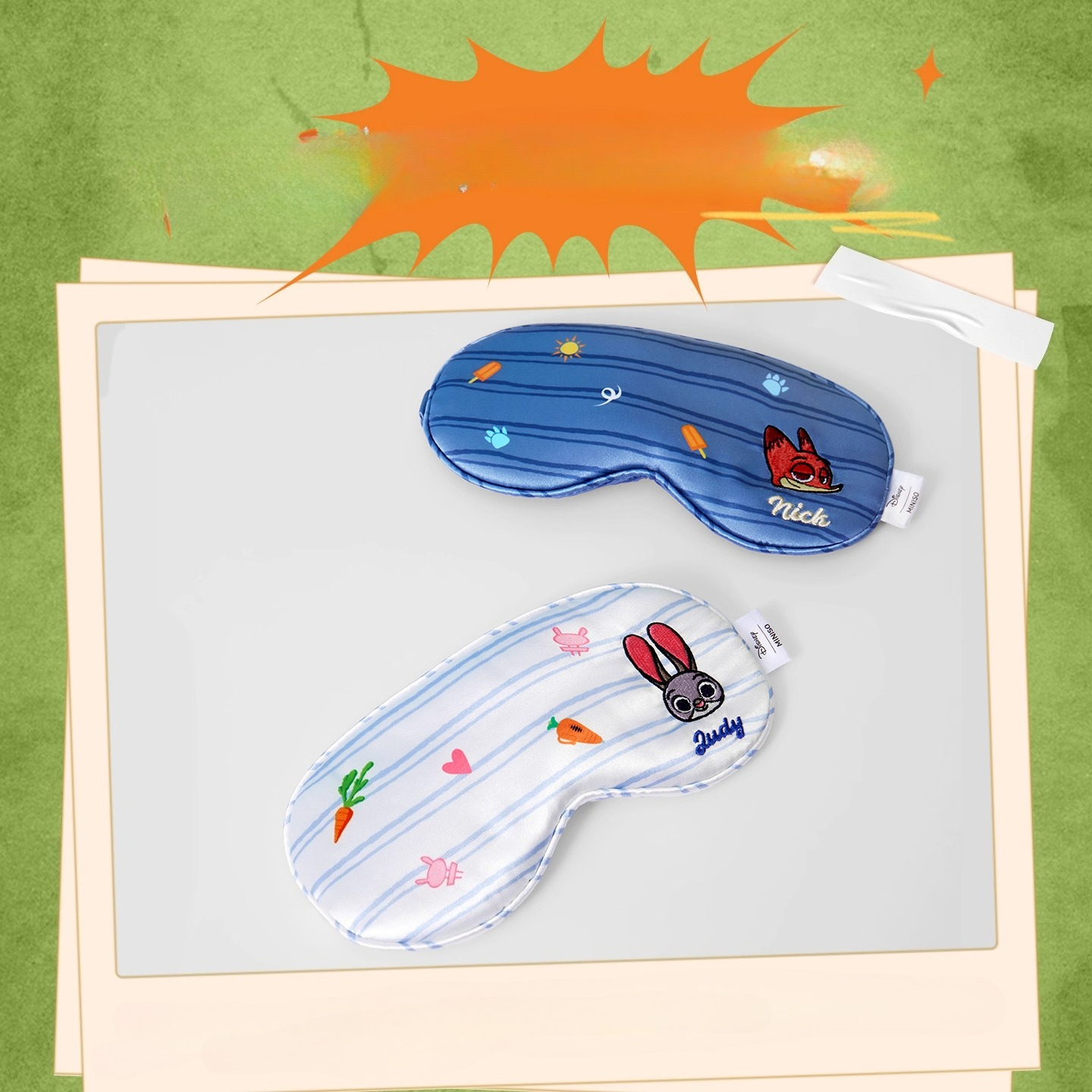 Máscara para dormir a rayas Di - Travel Accessories Disney reseña y precio