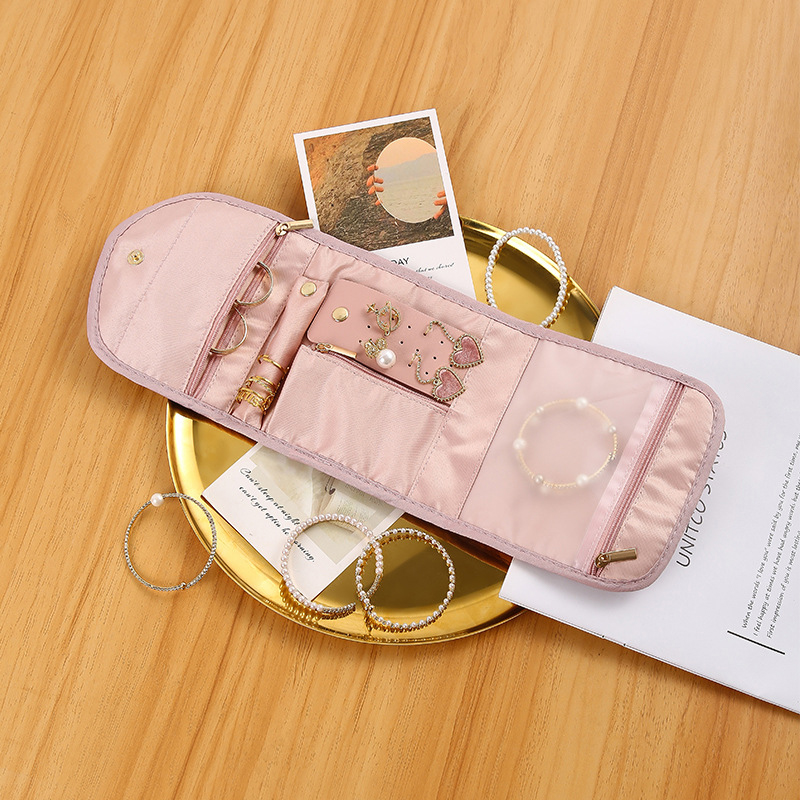Rollo de joyería plegable, prá - Travel Jewellery & Accessories Organiser reseña y precio