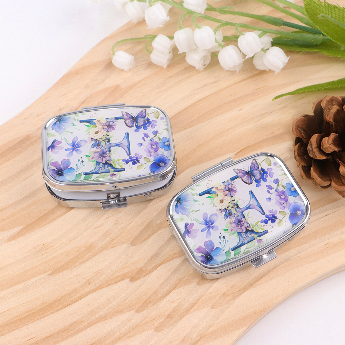 Cajas para pastillas con letra - Travel Accessories Jewelry reseña y precio