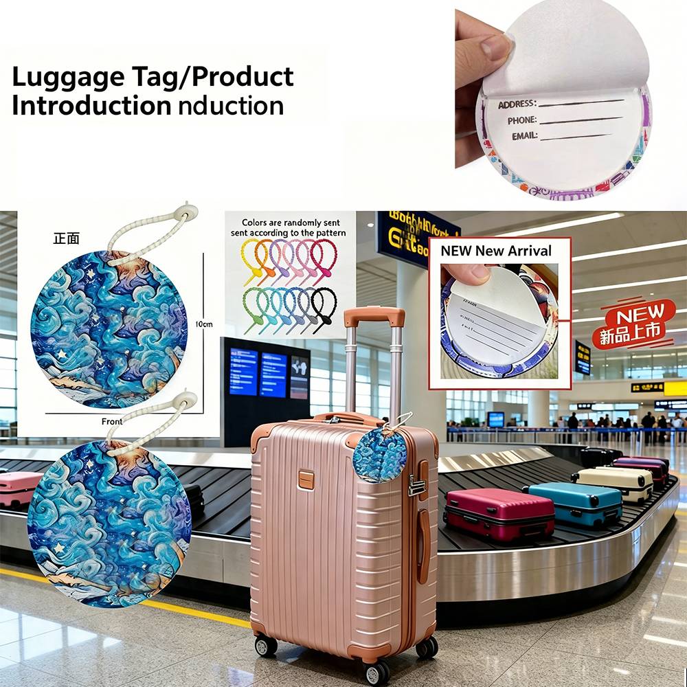 Etiqueta de Equipaje Mister Ba - Travel Accessories Leather reseña y precio