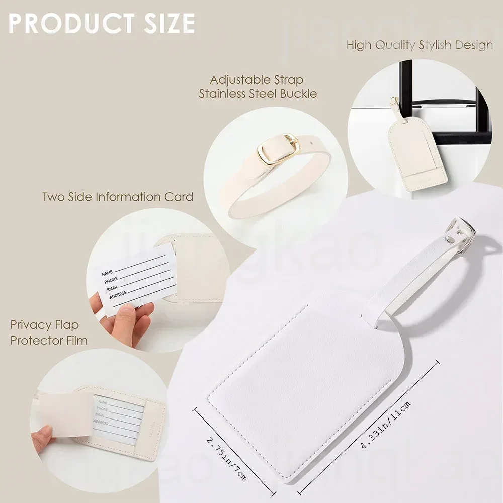 Etiqueta de equipaje de PU per - Travel Accessories List reseña y precio