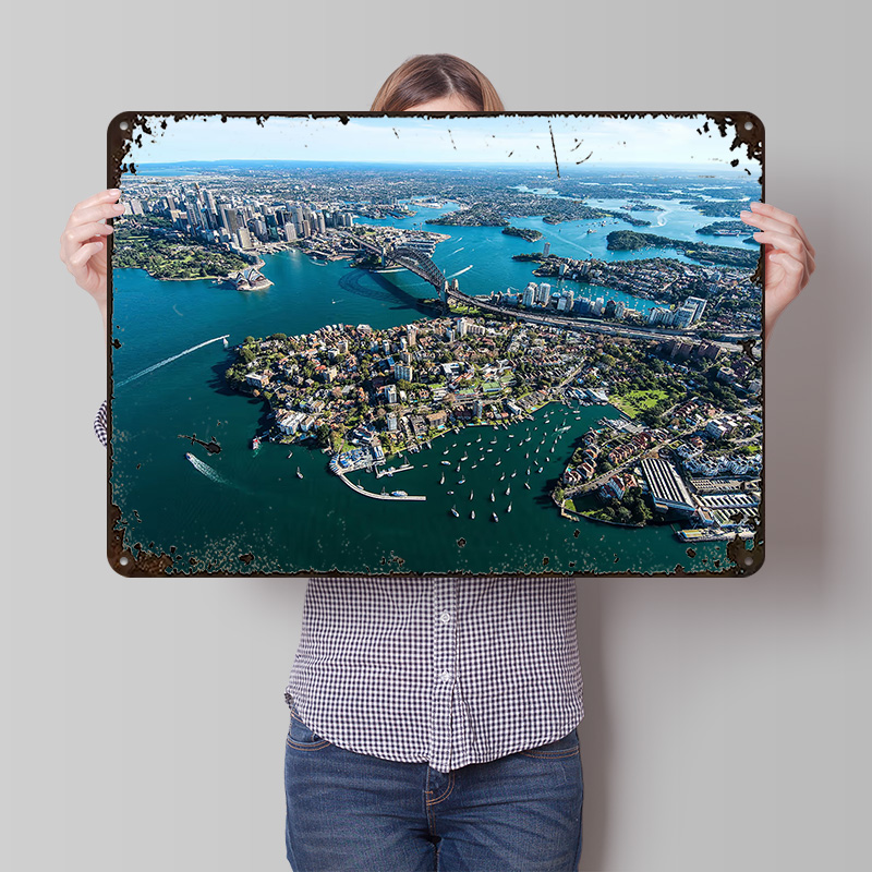 Póster Impreso de Viajes a Síd - Travel Accessories Australia reseña y precio