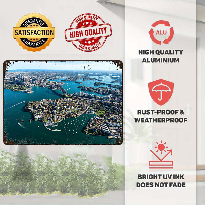 Póster Impreso de Viajes a Síd - Travel Accessories Australia reseña y precio