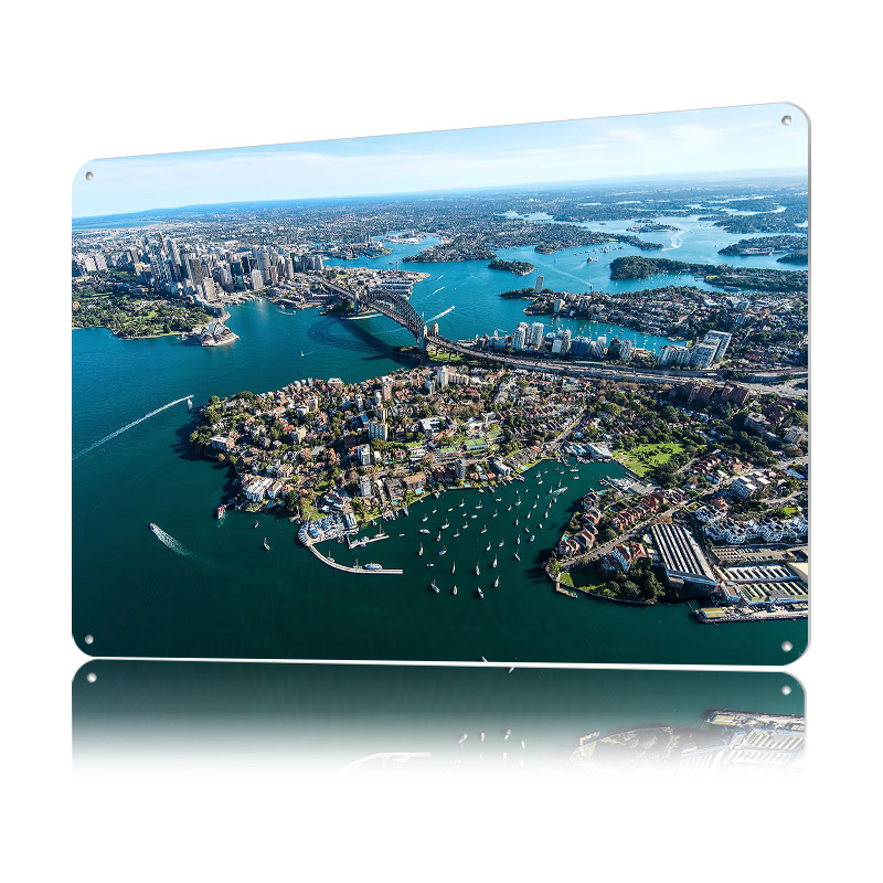 Póster Impreso de Viajes a Síd - Travel Accessories Australia reseña y precio