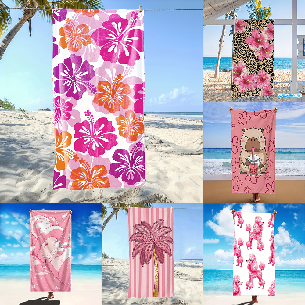 1 toalla de playa con estampad - Travel Yoga Accessories reseña y precio