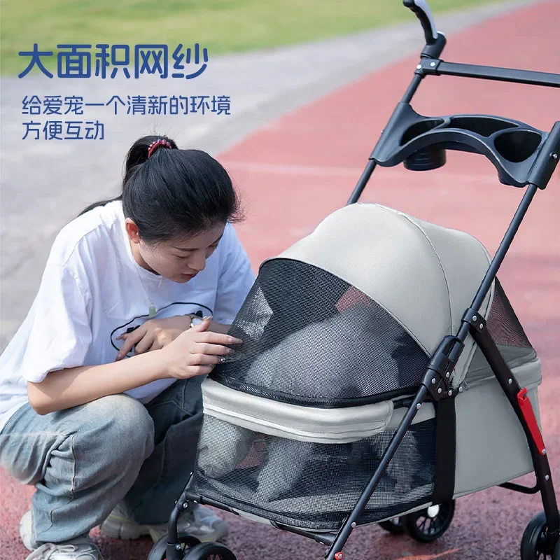 Carrito para Mascotas, Carrito - Travel Accessories Amazon reseña y precio