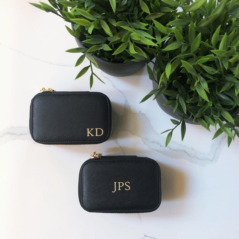 Joyero personalizado con estuc - Travel Jewellery & Accessories Organiser reseña y precio