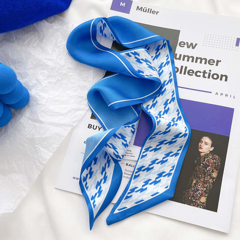 Pañuelo de seda azul Klein, nu - Travel Accessories Neck reseña y precio
