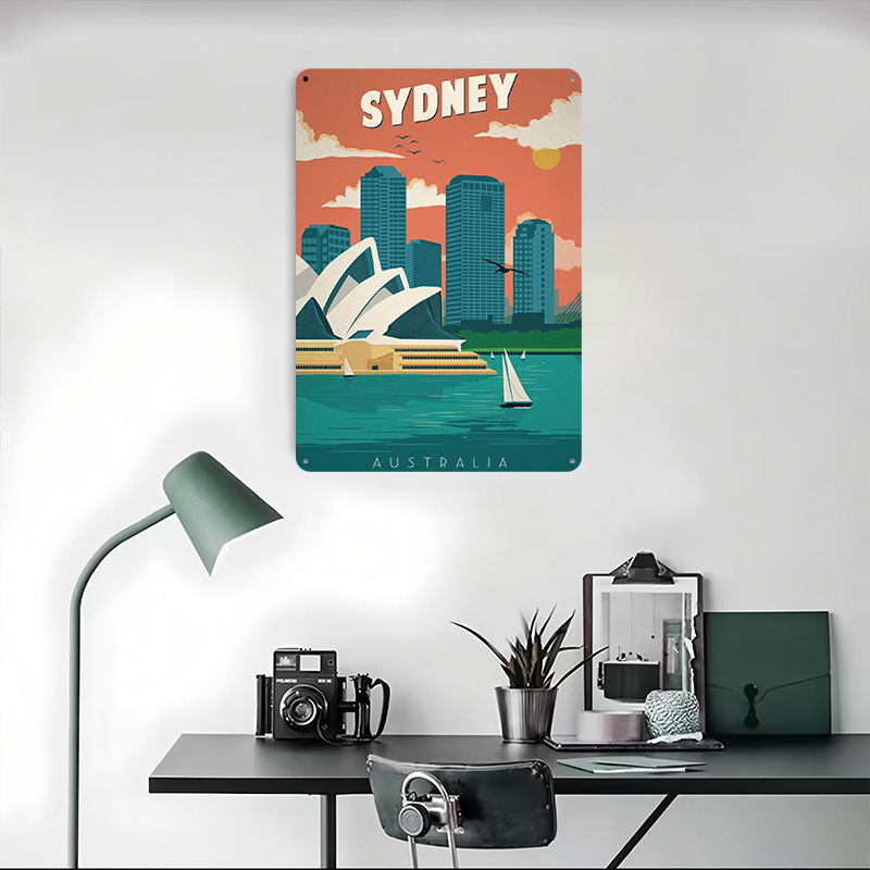Póster de viaje de Sídney, let - Travel Accessories Sydney reseña y precio