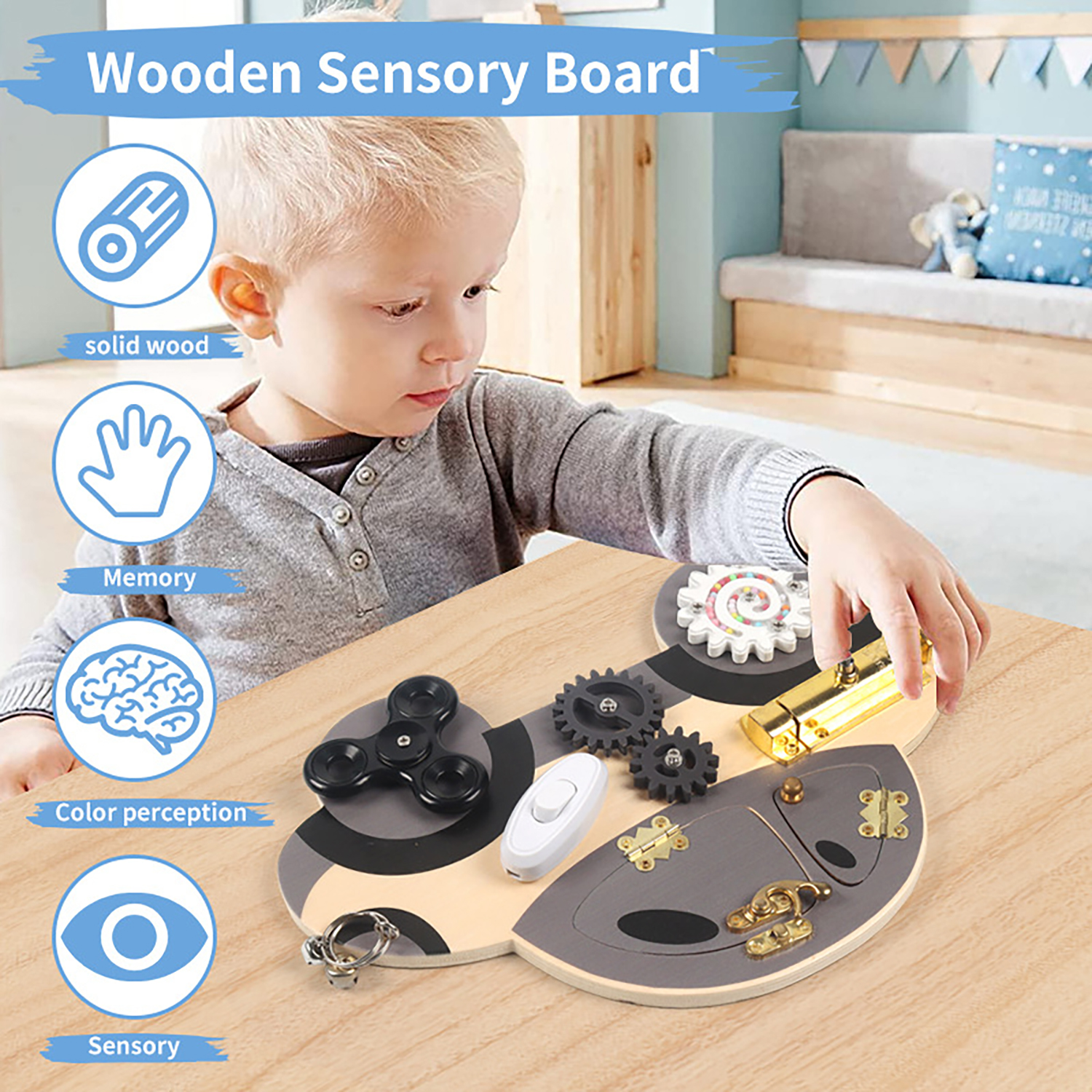Volante de juguete Montessori, - Travel Accessories Toddler reseña y precio