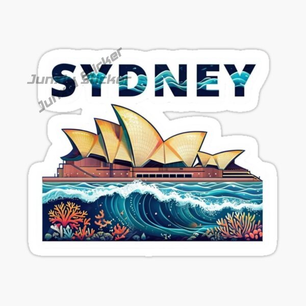 SYDNEY AUSTRALIA-pegatina escé - Travel Accessories Australia reseña y precio